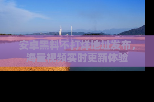 安卓黑料不打烊地址发布，海量视频实时更新体验