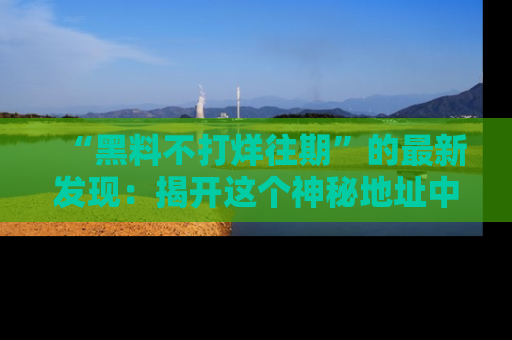 “黑料不打烊往期”的最新发现:揭开这个神秘地址中的爆笑黑料面纱