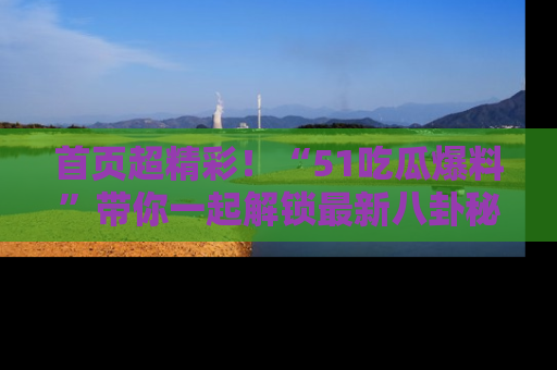 首页超精彩！“51吃瓜爆料”带你一起解锁最新八卦秘闻！