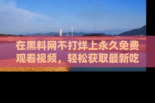 在黑料网不打烊上永久免费观看视频，轻松获取最新吃瓜资讯！