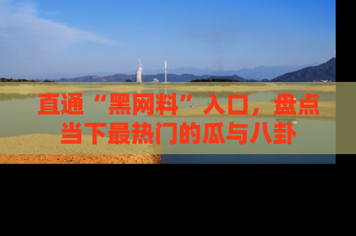 直通“黑网料”入口,盘点当下最热门的瓜与八卦