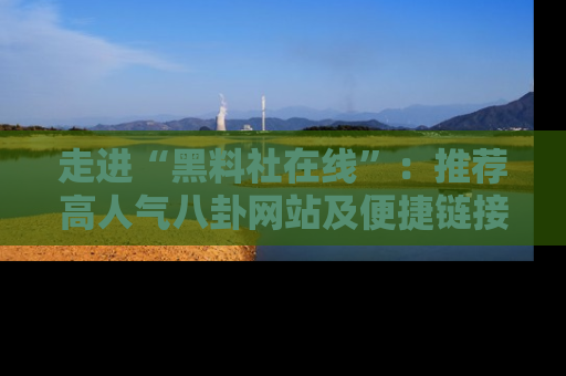 走进“黑料社在线”:推荐高人气八卦网站及便捷链接的全面指南